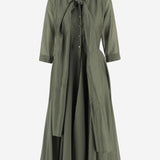 ABITO IN MISTO LYOCELL CON COLLO ANNODATO 4281 31170637 F.IT 