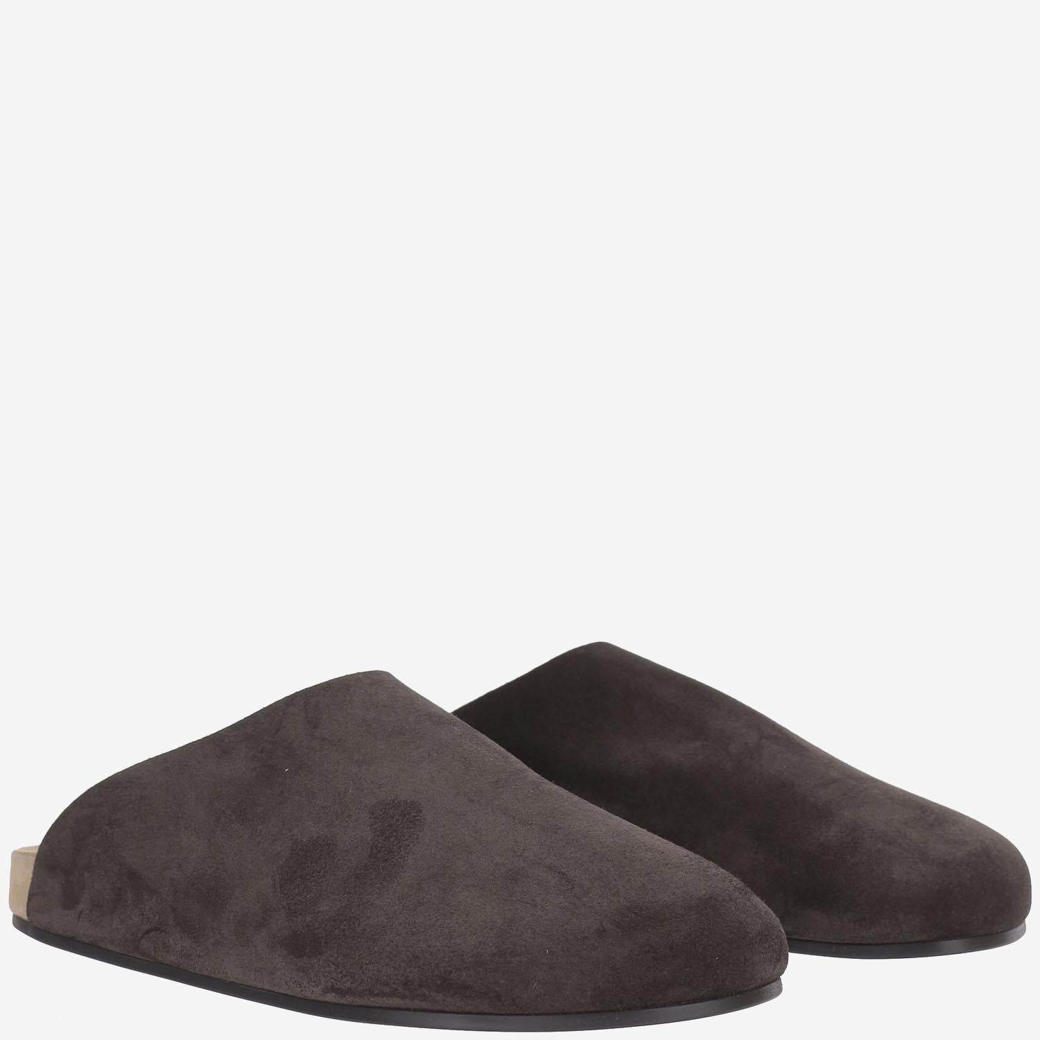 MULES IN SUEDE F2171L302 COF THE ROW 