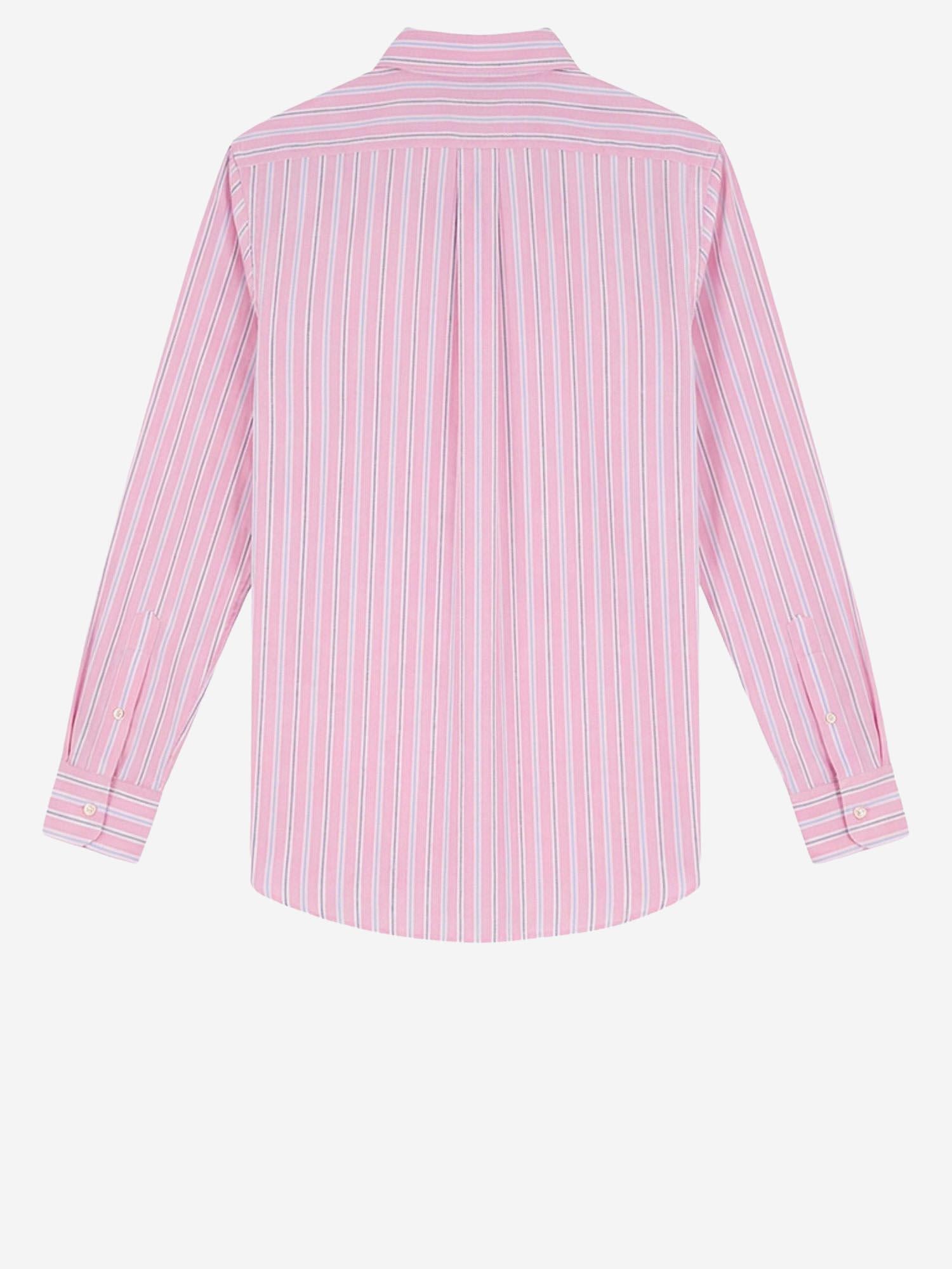 Camicia a righe con logo 211970739 502 POLO RALPH LAUREN 