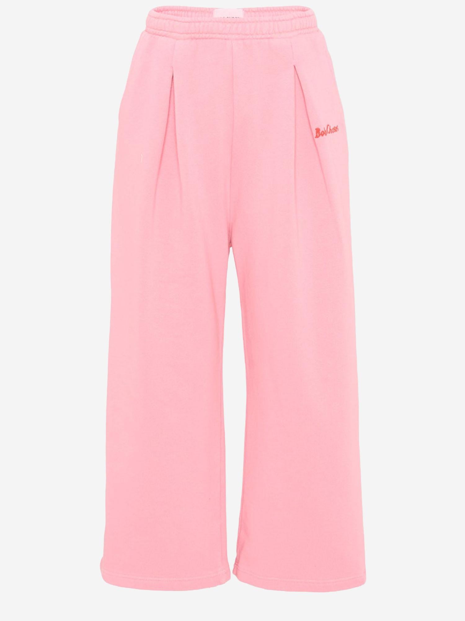 Pantaloni IN COTONE CON LOGO B126AC087 PINK BOBO CHOSES KIDS 