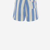 SHORTS DA BAGNO IN NYLON CON MOTIVO A RIGHE SYR0001 01210L MC2 SAINT BARTH 