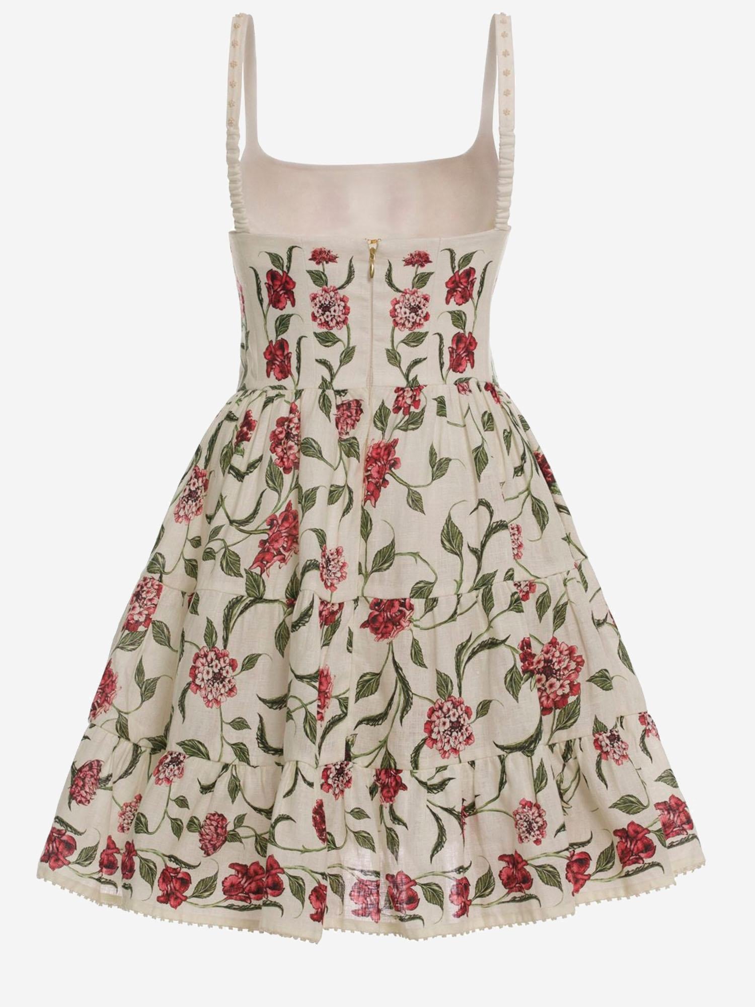 ABITO IN LINO granadilla quebrada 20281 MULTICOLORARCHIVED AGUA BY AGUA BENDITA 