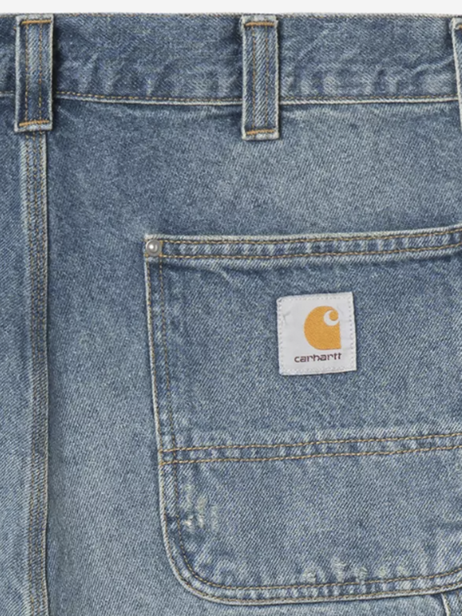 PANTALONI CORTI ADEN DOUBLE KNEE I036272 01B7 CARHARTT WIP 