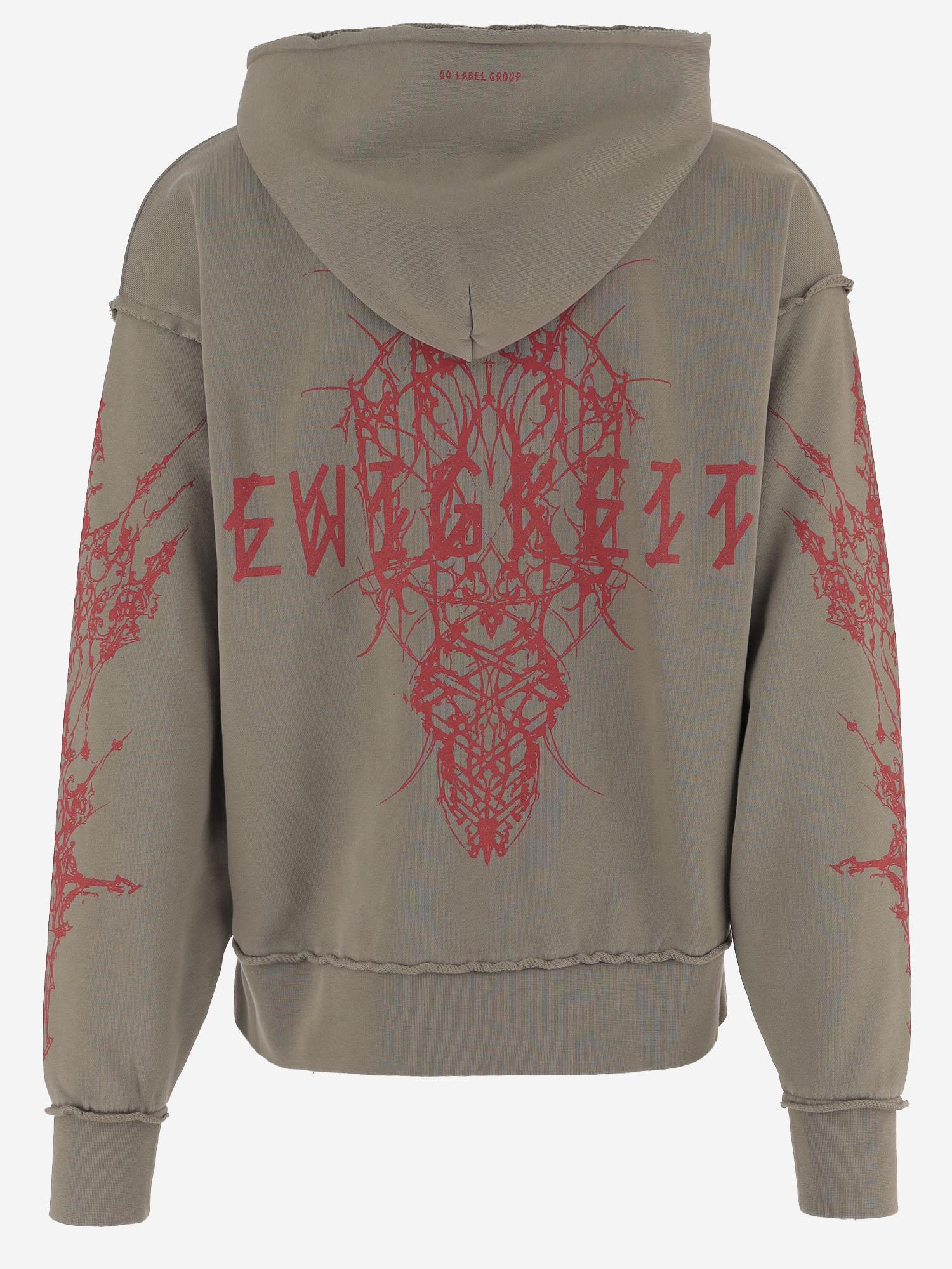 FELPA REVERSE ETERNITY IN COTONE B0030609 FA679P689 44 LABEL GROUP 