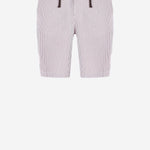 PANTALONI CORTI IN COTONE A RIGHE ISC0001 00972L MC2 SAINT BARTH 