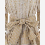 ABITO IN COTONE CON MOTIVO geometrico SPRING 04WHGOLD PEPS CANNES 