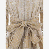 ABITO IN COTONE CON MOTIVO geometrico SPRING 04WHGOLD PEPS CANNES 