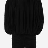 ABITO DRAPPEGGIATO IN VISCOSA 777910 Y5G291000 SAINT LAURENT 