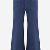 PANTALONI CROPPED IN COTONE CH25SPA21365 401 CHLOE 