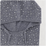 Balaclava in lana con cristalli 106005 A2YYI12 PINKO 
