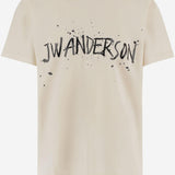 T-SHIRT IN COTONE CON LOGO JT0307 PG1936241 JW ANDERSON 