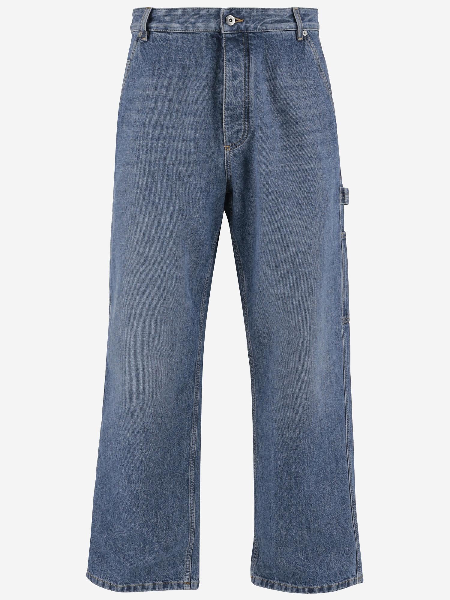 JEANS IN DENIM DI COTONE 813526 V42W04715 BOTTEGA VENETA 