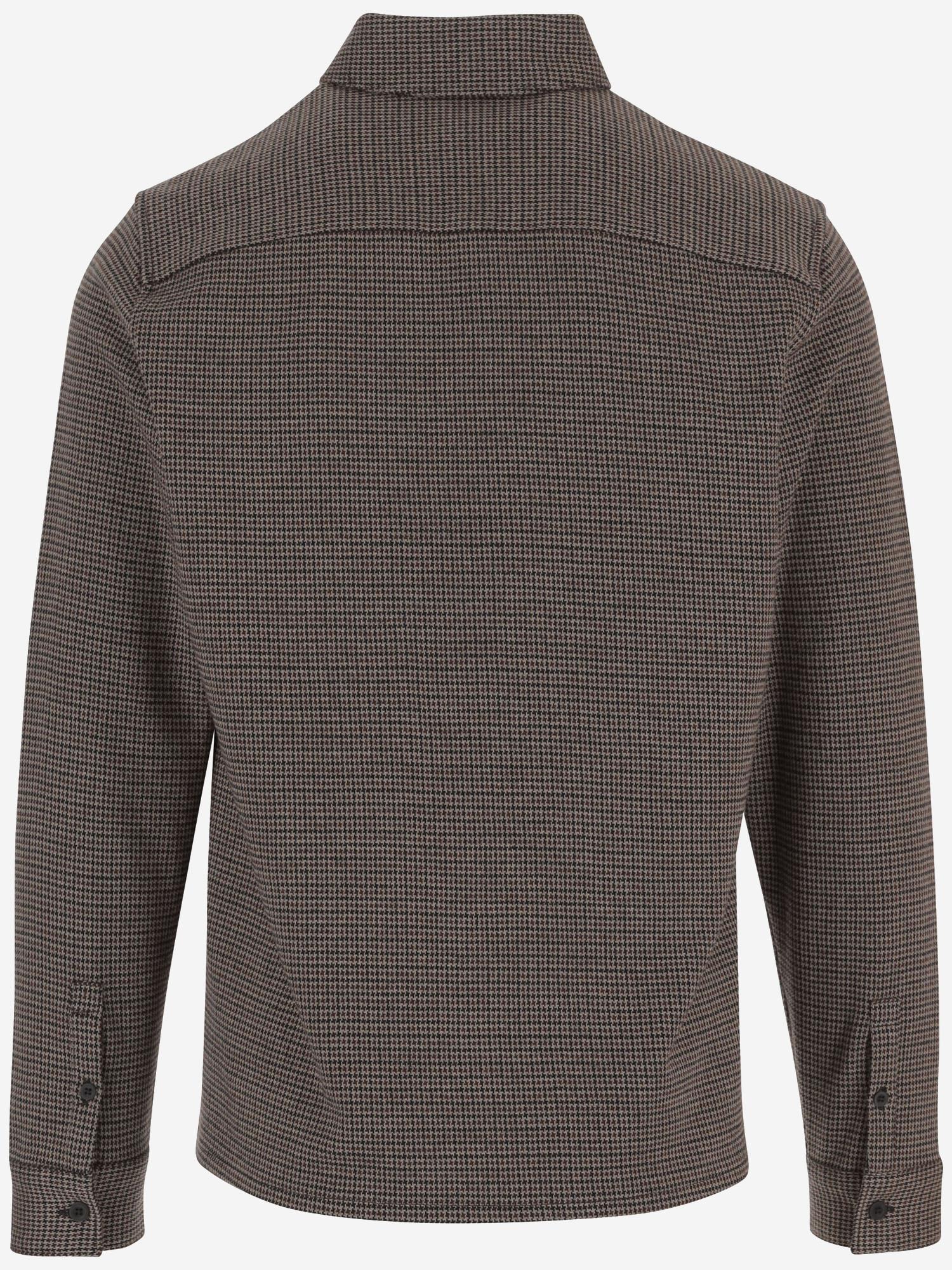 CAMICIA IN COTONE MISTO CON TEXTURE M12789981A 826DRC VINCE 