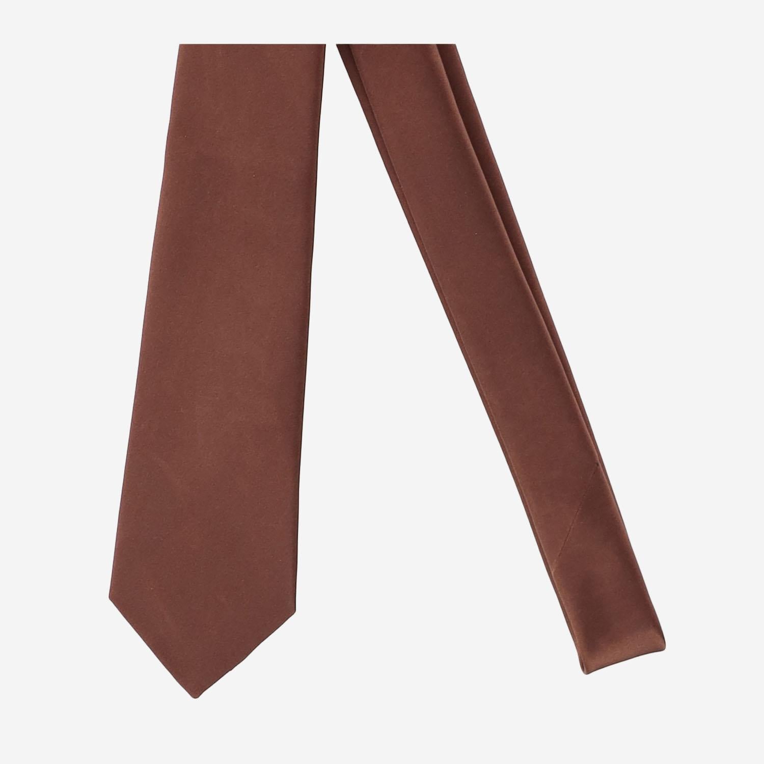 CRAVATTA IN RASO DI SETA 858355 3Y0116300 SAINT LAURENT 