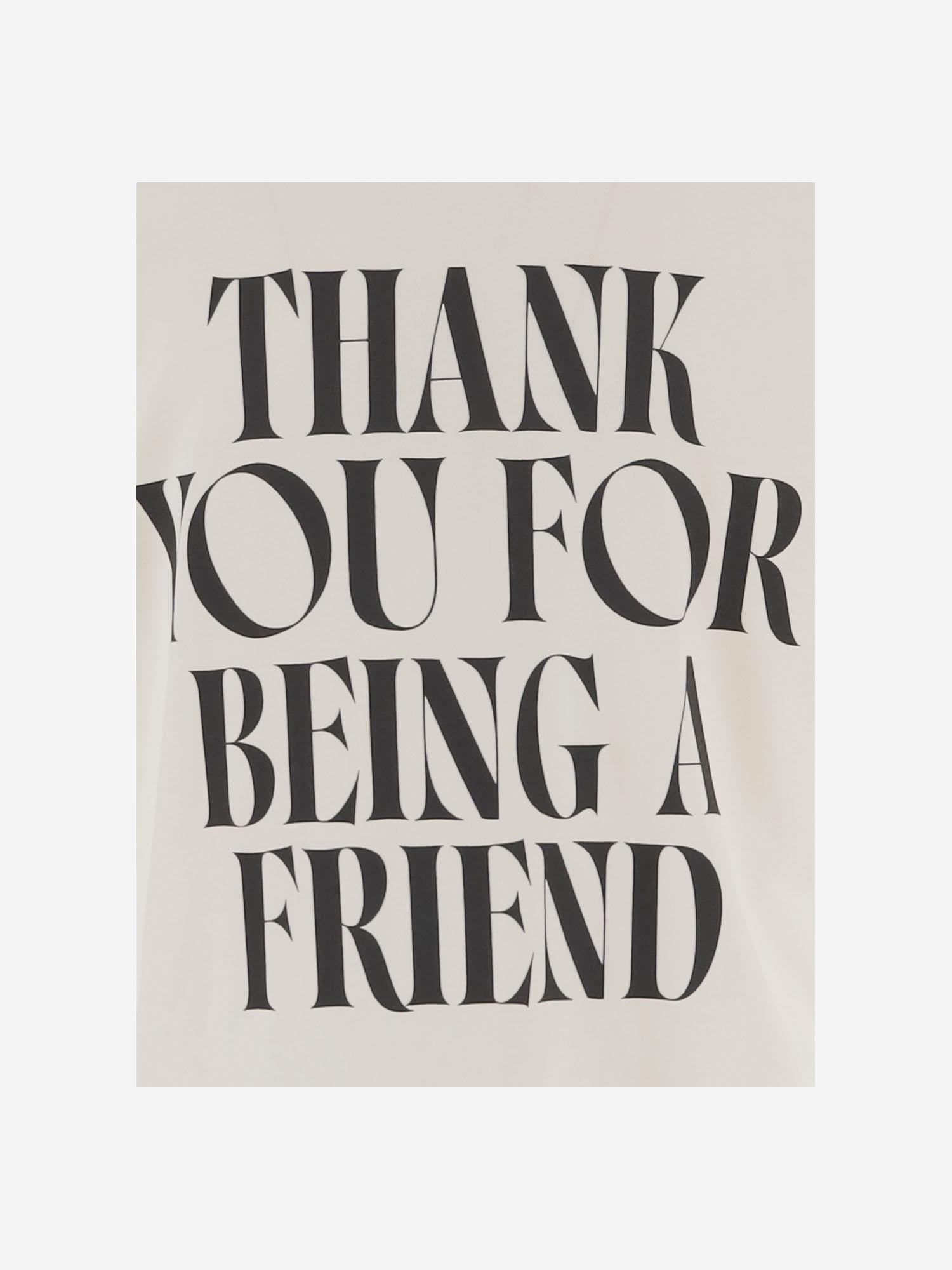 T-SHIRT IN COTONE CON STAMPA UTS384726 136 AMI 