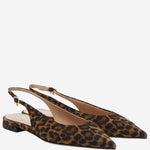 SLINGBACK ROBBIE CON MOTIVO ANIMALIER<BR/> G95546 05RICCMD GIANVITO ROSSI 