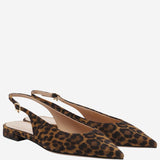 SLINGBACK ROBBIE CON MOTIVO ANIMALIER<BR/> G95546 05RICCMD GIANVITO ROSSI 