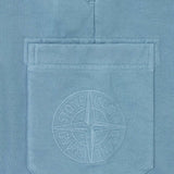 PANTALONI CORTI IN COTONE CON RICAMO LOGO 6200002 S0040V004A STONE ISLAND KIDS 