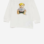 T-SHIT IN COTONE CON STAMPA POLO BEAR 320P00513 001 POLO RALPH LAUREN KIDS 