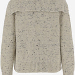 Cardigan in lana a coste 838107 V5LV09317 BOTTEGA VENETA 