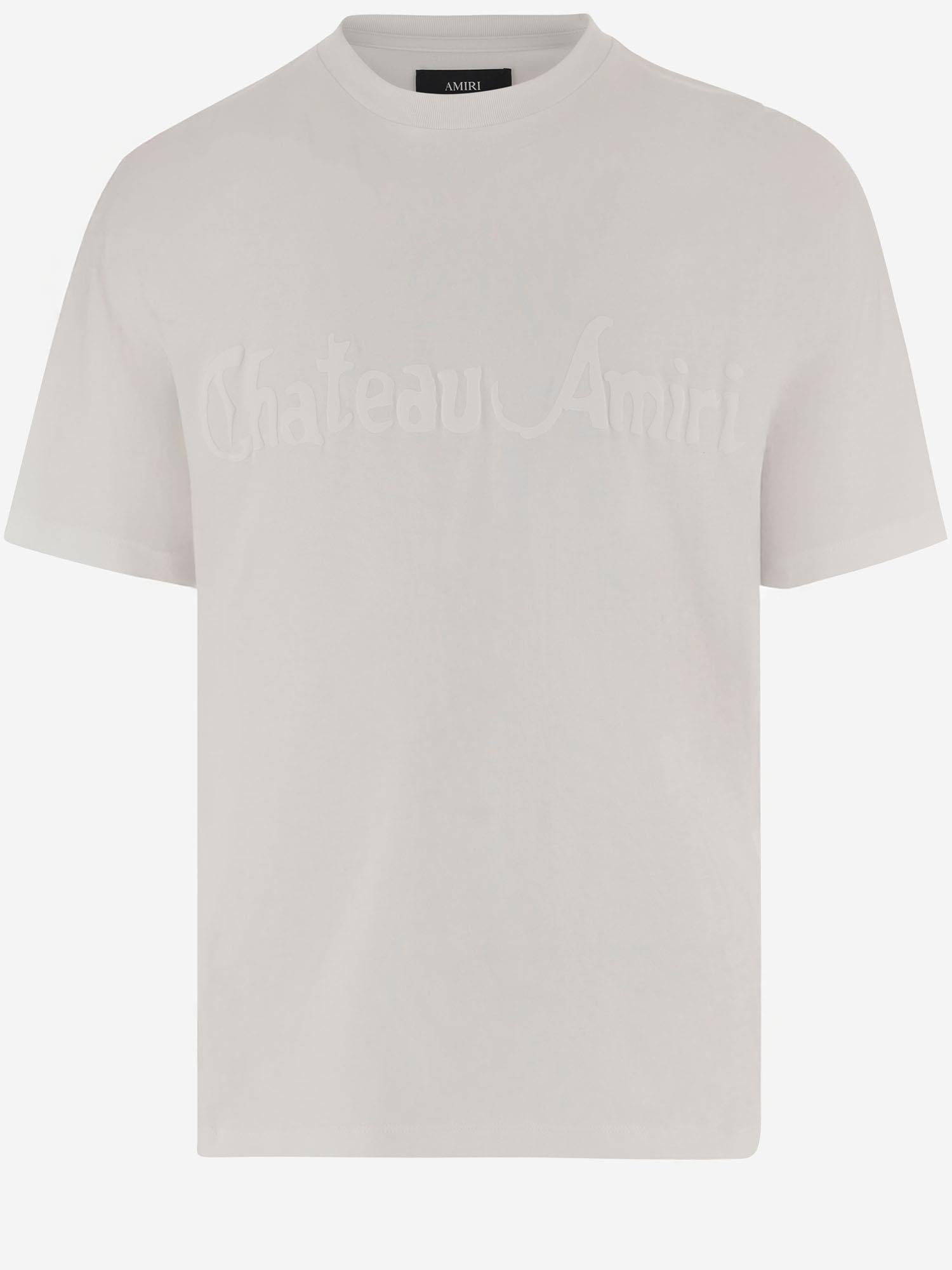 T-SHIRT IN COTONE CON LOGO AMTOJR 1060127 AMIRI 
