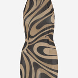 ABITO IN STAMPA MARMO CON VOLANT 6HJG306H760 007 EMILIO PUCCI 