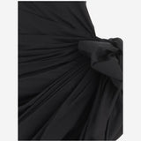 Abito a portafoglio in popeline di cotone CH26URO80141 001 CHLOE 