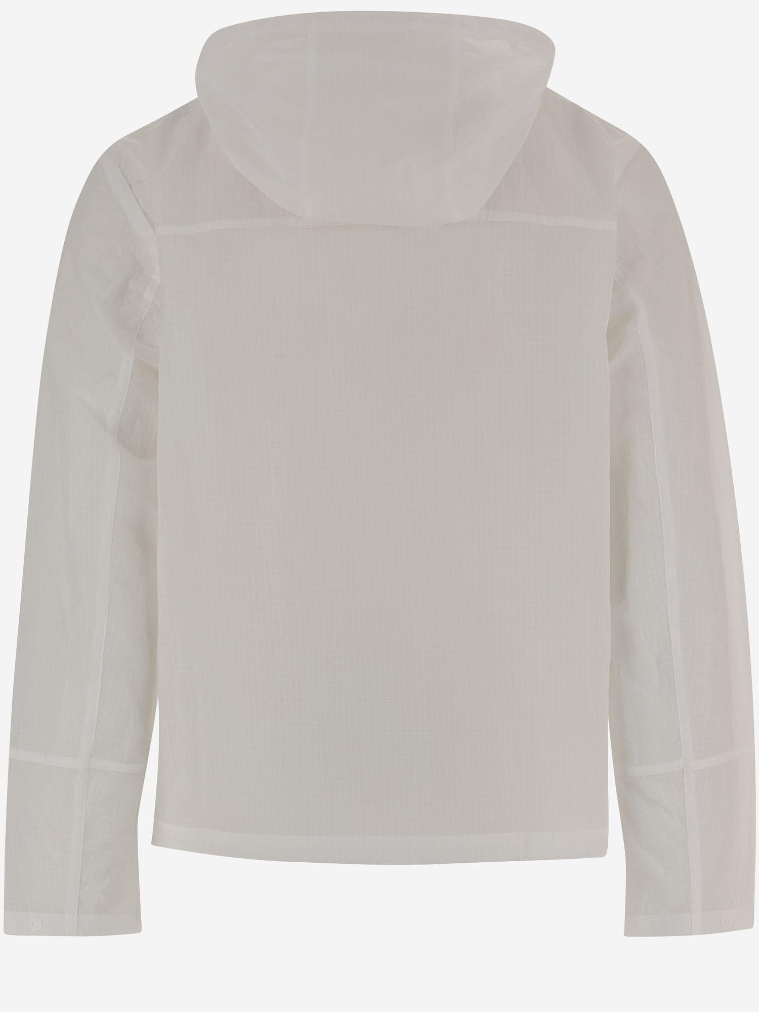 GIACCA IN NYLON CON LOGO WBPX012W NYLONWHITE AUTRY 