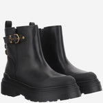STIVALETTI MIA 21 IN PELLE SD0409 P001Z99 PINKO 