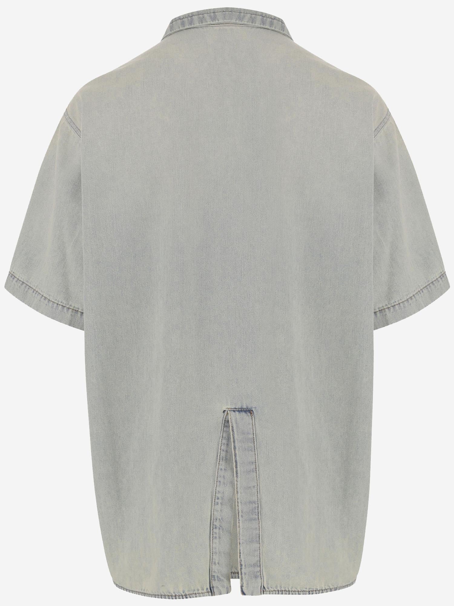 CAMICIA IN DENIM DI MISTO COTONE WSH37 TBL01W065W065 DARKPARK 