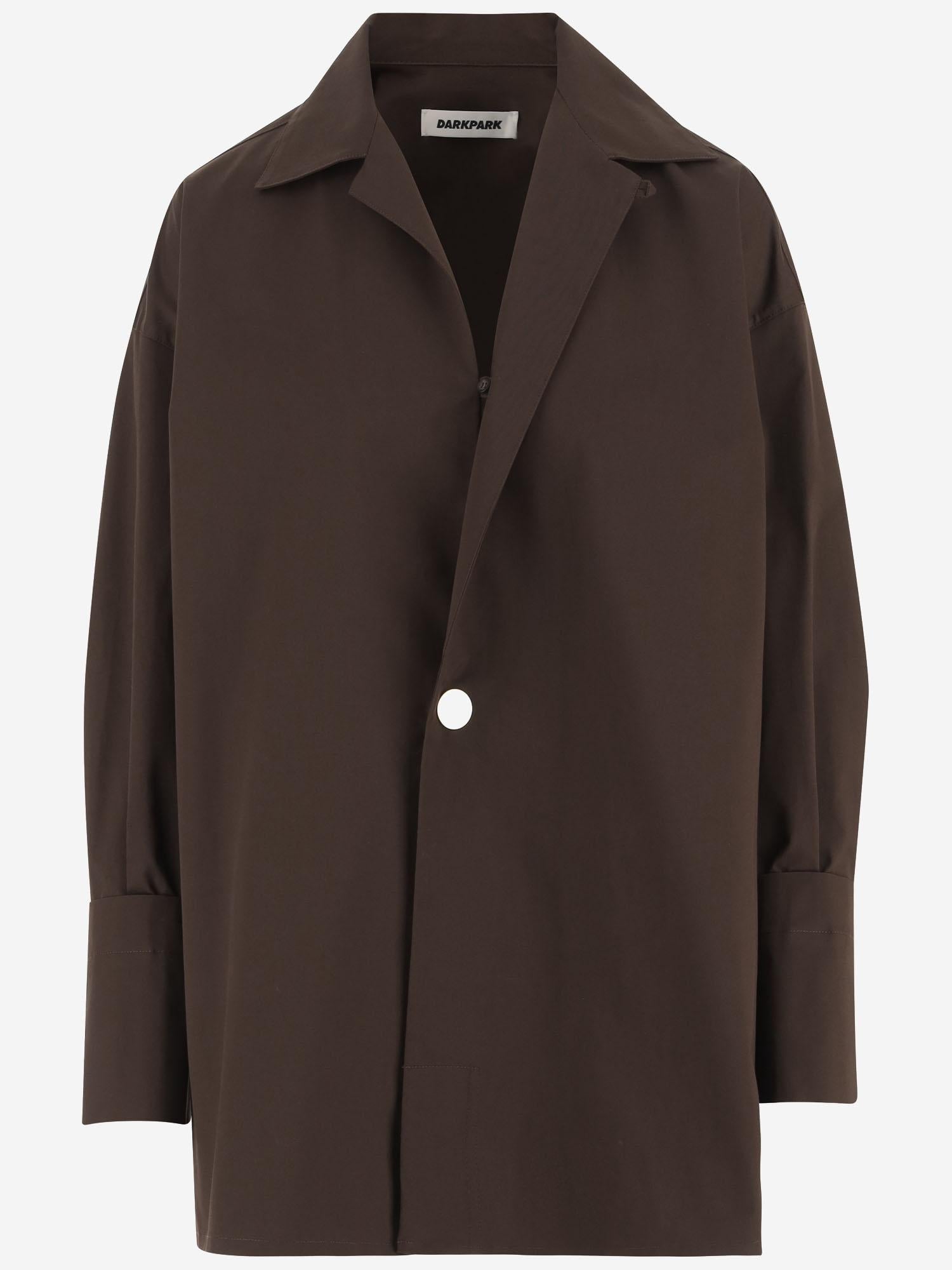 CAMICIA JODIE IN COTONE STRETCH WSH08 FAC1500092 DARKPARK 