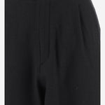 PANTALONI PHEBE IN LANA A GAMBA AMPIA<BR/> WTR36 FAW280099 DARKPARK 