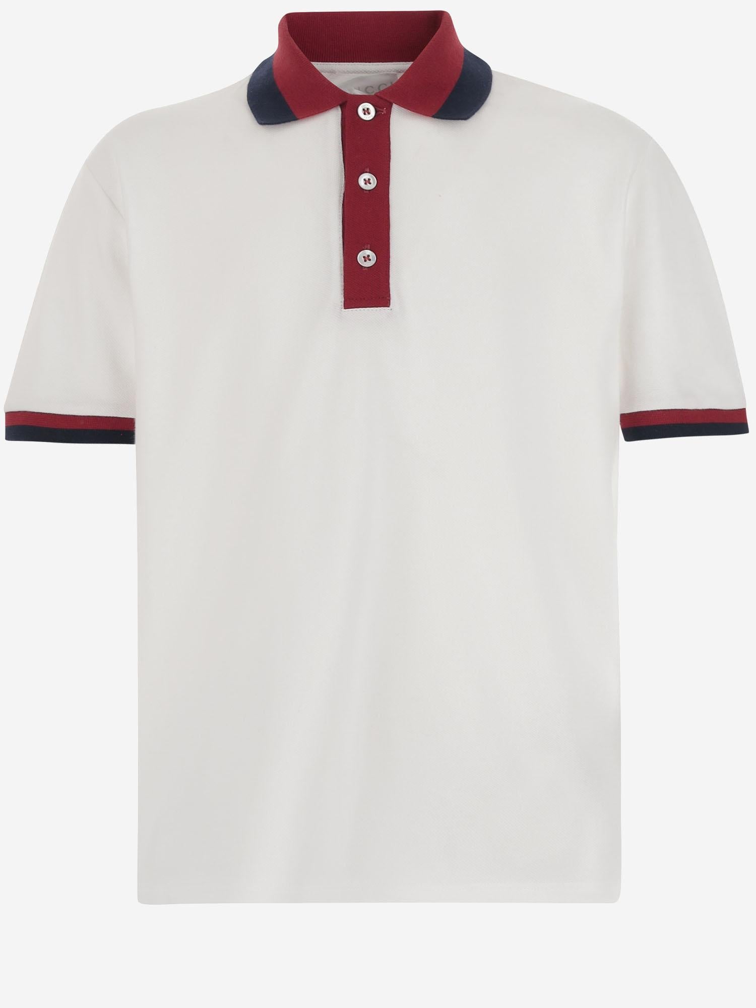 POLO IN PIQUET DI COTONE STRETCH 825164 XJHAN9250 GUCCI KIDS 