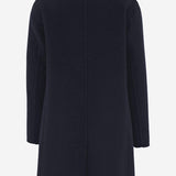 CAPPOTTO SARTORIALE IN LANA<BR/> 8114748 NAVY BURBERRY 