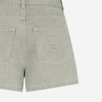 SHORTS IN COTONE CON LOGO FLP861 ASMBF1RX9 FENDI 