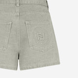 SHORTS IN COTONE CON LOGO FLP861 ASMBF1RX9 FENDI 