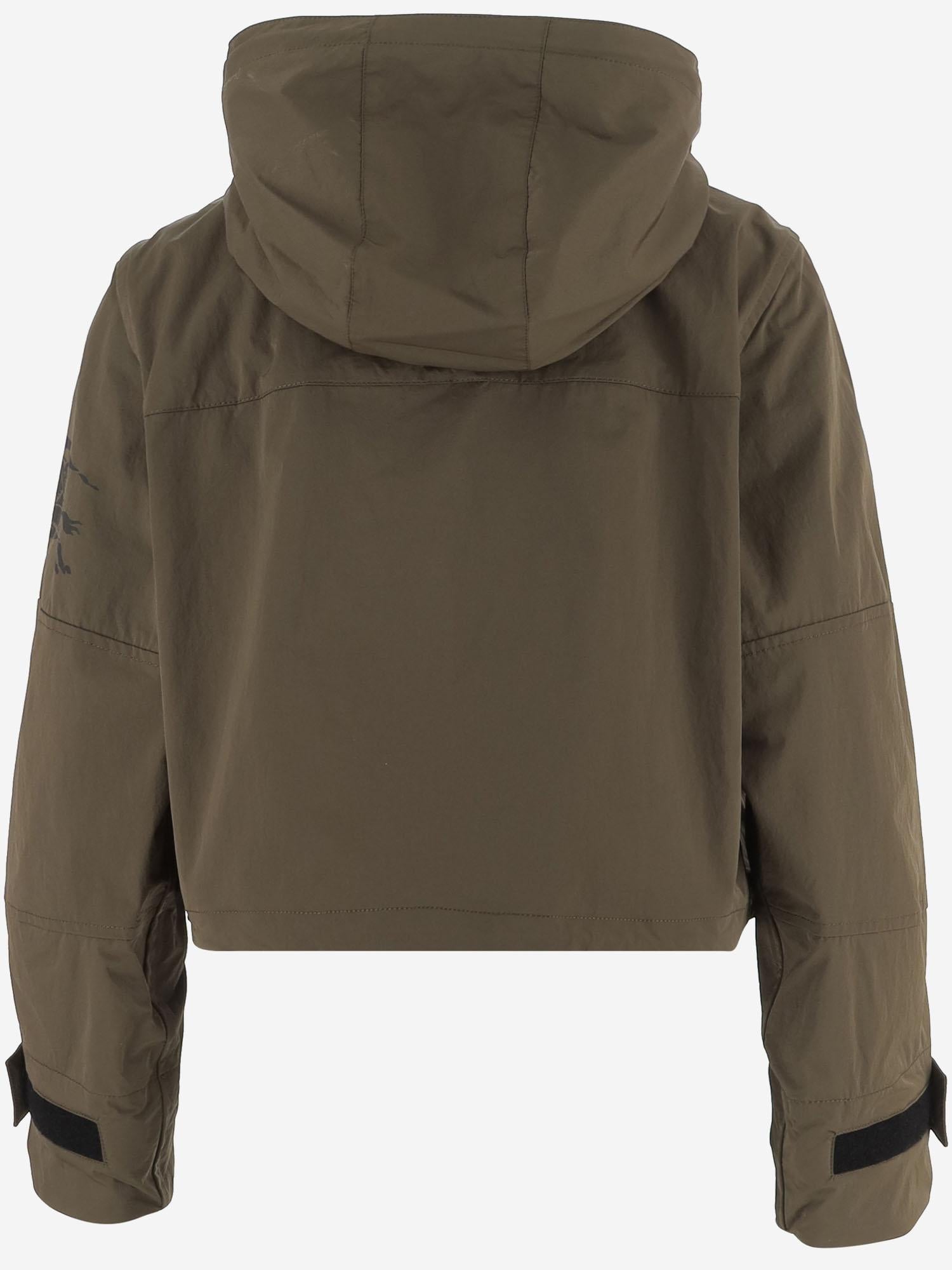 GIACCA NORWOOD CROPPED IN NYLON 8116100 TENT BURBERRY 