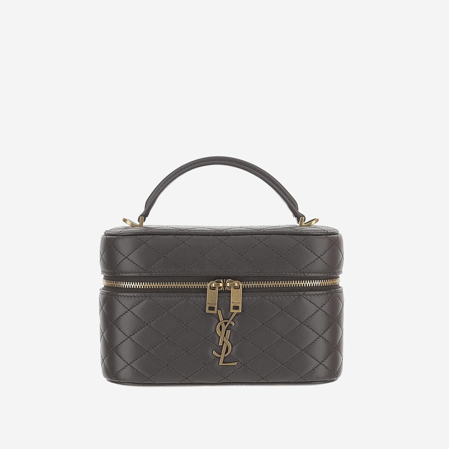 BORSA VANITY GABY MINI IN PELLE 766731 1EL071997 SAINT LAURENT 