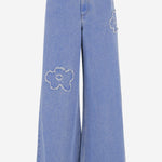 JEANS IN DENIM DI COTONE CON APPLICAZIONI PAJD0514Q2 USCX34PCB44 MARNI 