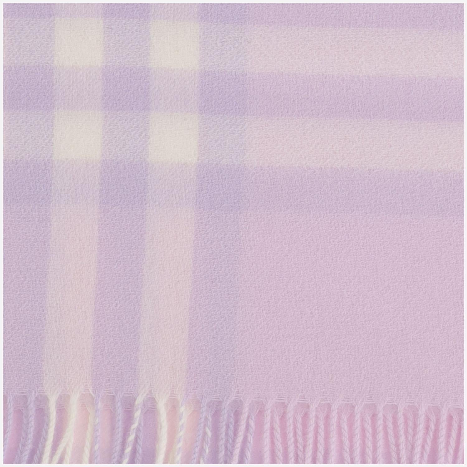 SCIARPA IN CASHMERE CON MOTIVO CHECK 8112651 FONDANTPINK BURBERRY 