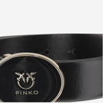 CINTURA IN PELLE CON LOGO 105478 A2QLZ99L PINKO 