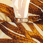 ABITO IN VISCOSA STRETCH CON STAMPA 80PAO957 JS560638 JUST CAVALLI 