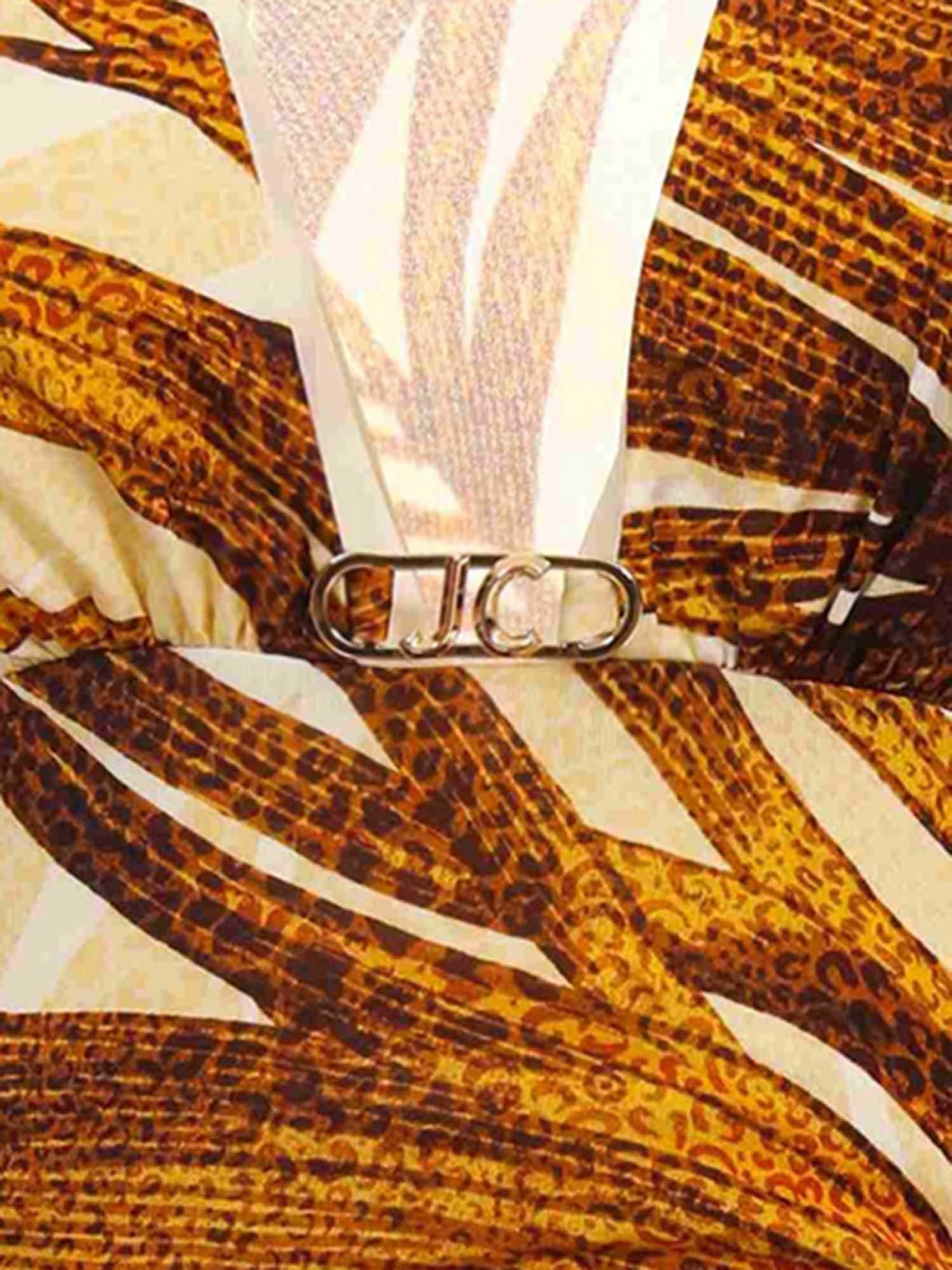 ABITO IN VISCOSA STRETCH CON STAMPA 80PAO957 JS560638 JUST CAVALLI 