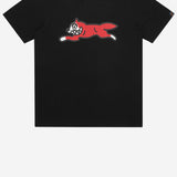 T-SHIRT IN COTONE CON LOGO IC23449 BLACK ICECREAM 