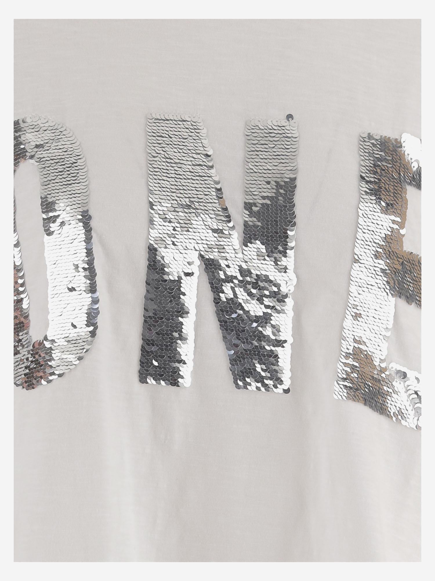 T-SHIRT IN COTONE CON LOGO ALAN WHITE ONE TEE 