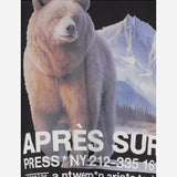 T-SHIRT IN COTONE CON STAMPA GRAFICA 63MYMOUNTAINT-SHIRT BLACK APRES SURF 