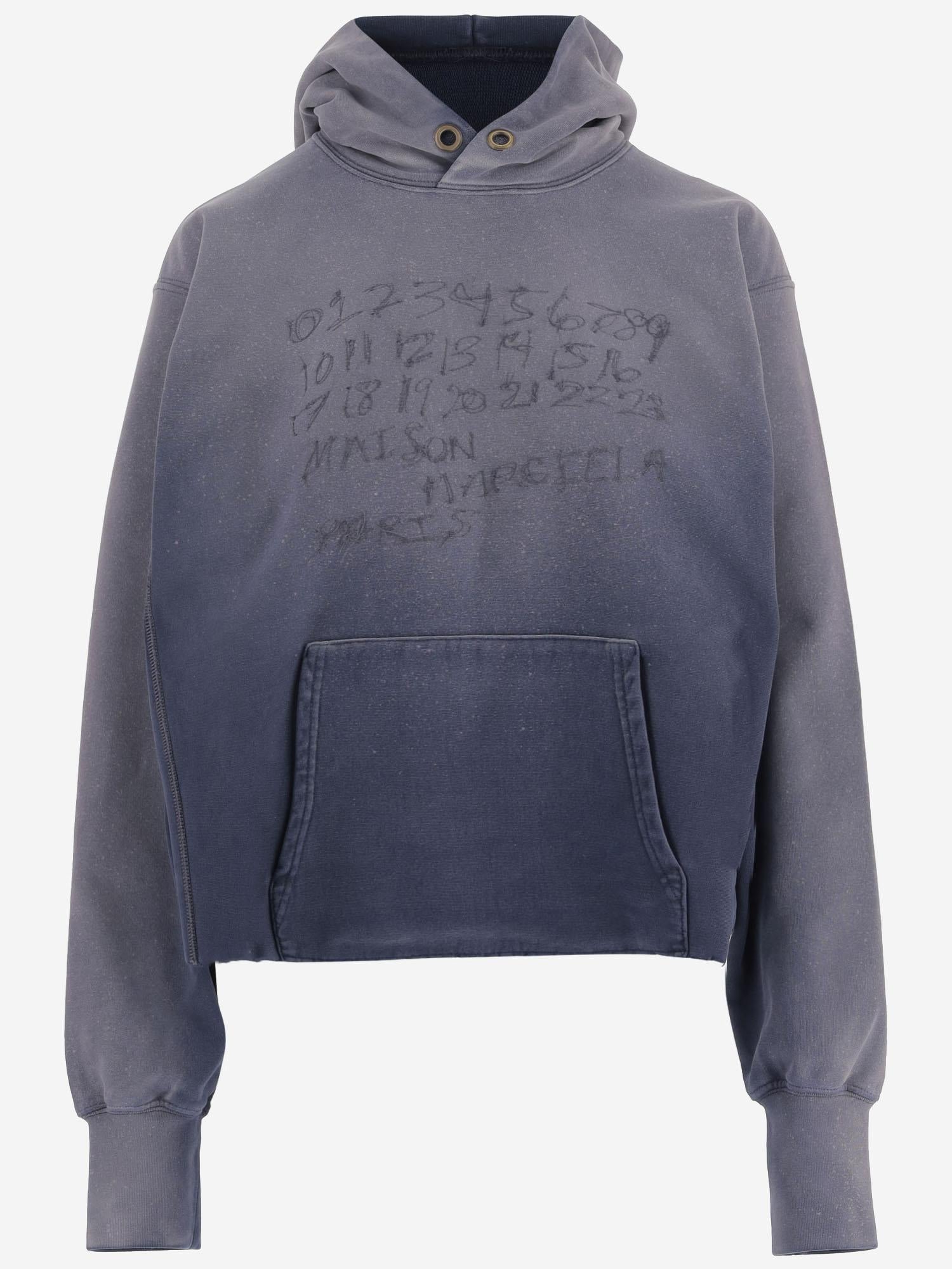 FELPA IN COTONE CON LOGO S51GU0142 S25520478 MAISON MARGIELA 