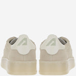 SNEAKERS DALLAS LOW IN PELLE ADLWUE10 SUEDELEATPAPYRUSMARSH AUTRY 