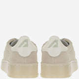 SNEAKERS DALLAS LOW IN PELLE ADLWUE10 SUEDELEATPAPYRUSMARSH AUTRY 