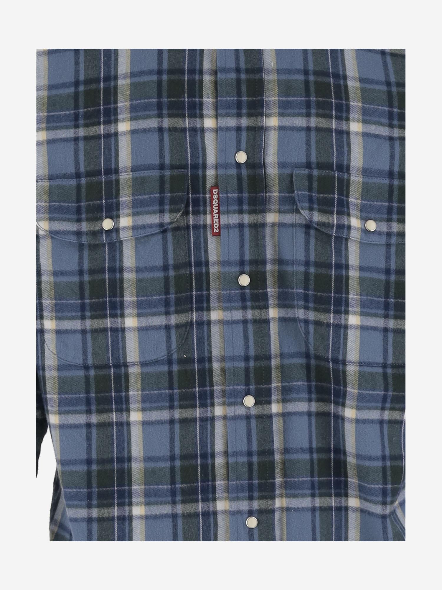 CAMICIA CANADIAN VINTAGE IN COTONE S74DM0948 D35296001F DSQUARED2 